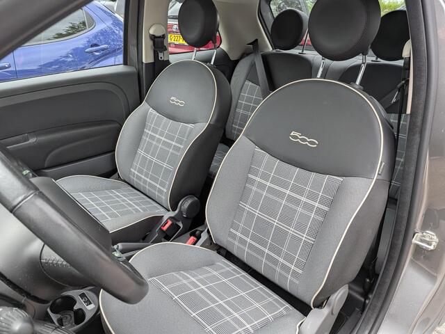 Fiat 500 0.9 TwinAir Turbo Lounge | Panoramadak | Cruise control | Climate control | Navi