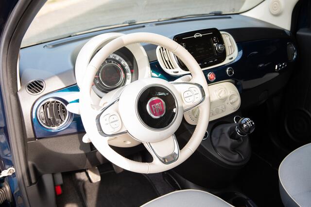 Fiat 500 0.9 TwinAir Turbo Collezione , Panoramadak, Navigatie, Cruise control,