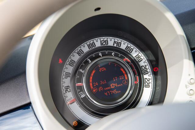 Fiat 500 0.9 TwinAir Turbo Collezione , Panoramadak, Navigatie, Cruise control,