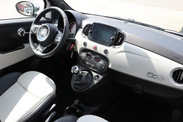 Fiat 500 1.0 Hybrid Star Panoramadak/Apple carplay/Cruise control/Parkeersensoren/Climate control/Navigatie/Bluetooth