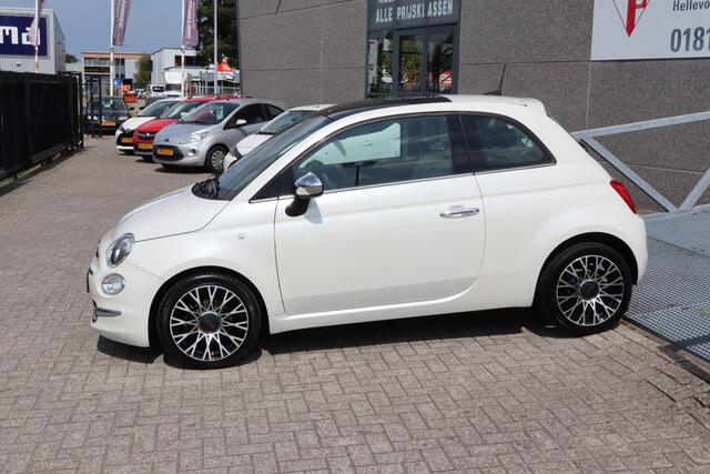 Fiat 500 1.0 Hybrid Star Panoramadak/Apple carplay/Cruise control/Parkeersensoren/Climate control/Navigatie/Bluetooth