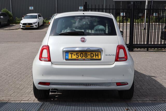 Fiat 500 1.0 Hybrid Star Panoramadak/Apple carplay/Cruise control/Parkeersensoren/Climate control/Navigatie/Bluetooth
