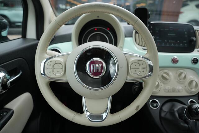 Fiat 500 0.9 TwinAir Turbo Collezione Panoramadak Airco Cruise Uconnect 16"LM Two Tone