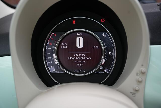 Fiat 500 0.9 TwinAir Turbo Collezione Panoramadak Airco Cruise Uconnect 16"LM Two Tone