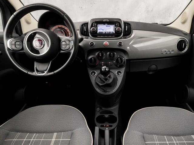 Fiat 500 0.9 TwinAir Turbo Sport (PANORAMADAK, NAVIGATIE, LM VELGEN, SPORTSTOELEN, ELEK RAMEN, BLUETOOTH, NIEUWSTAAT)