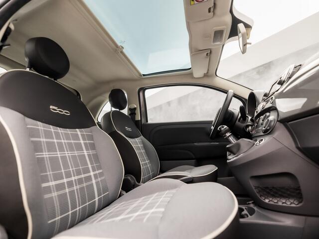 Fiat 500 0.9 TwinAir Turbo Sport (PANORAMADAK, NAVIGATIE, LM VELGEN, SPORTSTOELEN, ELEK RAMEN, BLUETOOTH, NIEUWSTAAT)