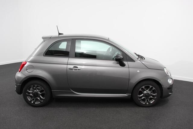 Fiat 500 1.0 Hybrid Sport Navigatie Half Lederen Bekleding Airco Dab Cruise Control Lichtmetalen Velgen Sportstoelen
