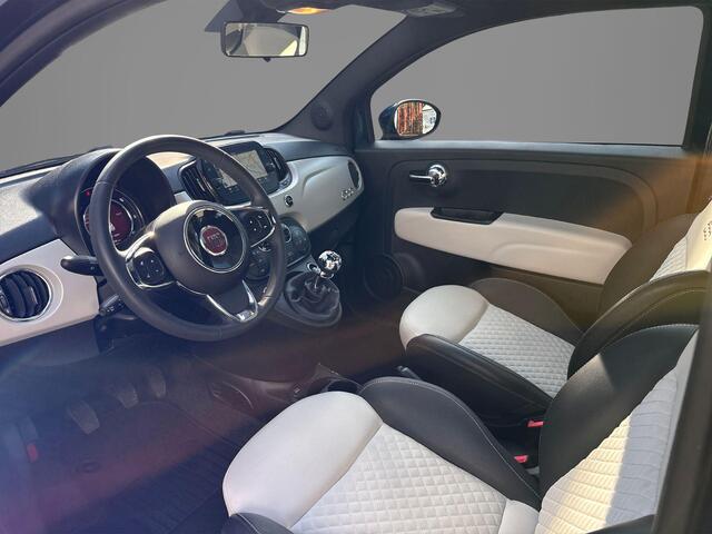 Fiat 500 1.0 Hybrid Star | Navgatie | Parkeersensoren | LMV 16" | Apple carplay/Android Auto | Regensensor | Cruise control | Climate Control |