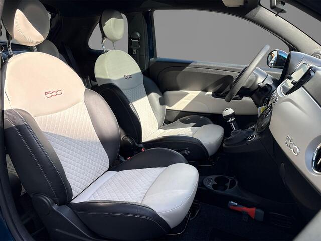 Fiat 500 1.0 Hybrid Star | Navgatie | Parkeersensoren | LMV 16" | Apple carplay/Android Auto | Regensensor | Cruise control | Climate Control |