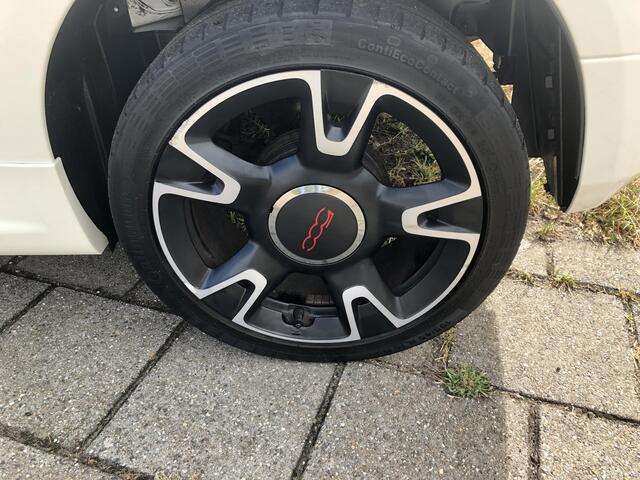 Fiat 500 TwinAir Turbo Sport Dualogic AUTOMAAT|NAVI|CLIMATE|APPLE/ANDROID|PDC|16"|DAB