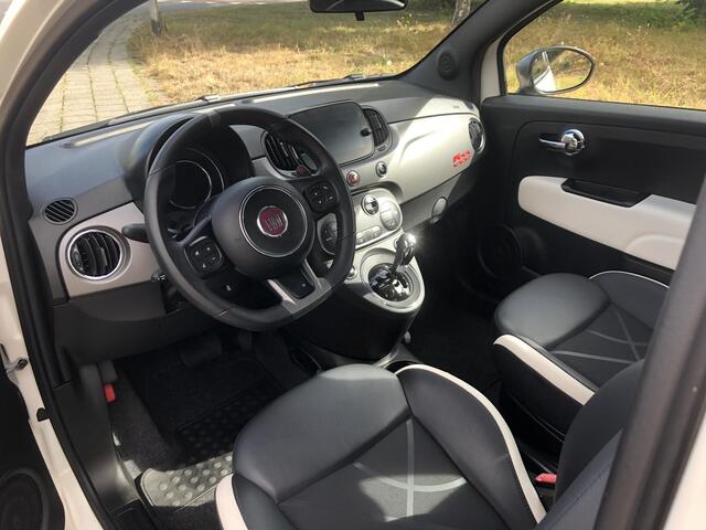 Fiat 500 TwinAir Turbo Sport Dualogic AUTOMAAT|NAVI|CLIMATE|APPLE/ANDROID|PDC|16"|DAB
