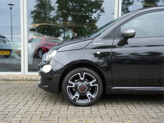 Fiat 500 1.0 Hybrid Cult | Nero Vesuvio | Cabriodak | Parkeersensoren |