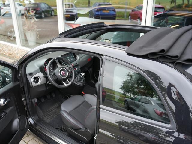Fiat 500 1.0 Hybrid Cult | Nero Vesuvio | Cabriodak | Parkeersensoren |