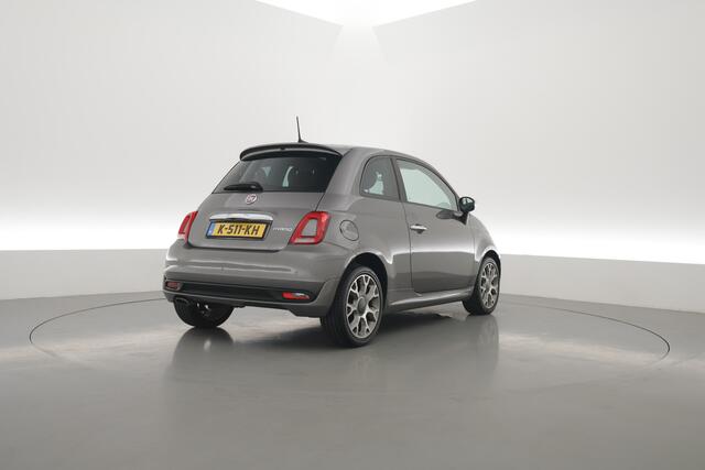 Fiat 500 1.0 Hybrid RockStar | Rijklaar!! | Pano | Cruise Contr. | DAB | Apple CarPlay | PDC+A | 16''