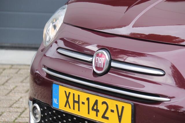 Fiat 500 0.9 TwinAir Turbo Collezione, Panoramadak, Cruise, Navi
