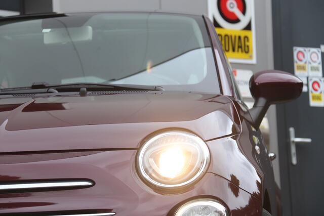 Fiat 500 0.9 TwinAir Turbo Collezione, Panoramadak, Cruise, Navi