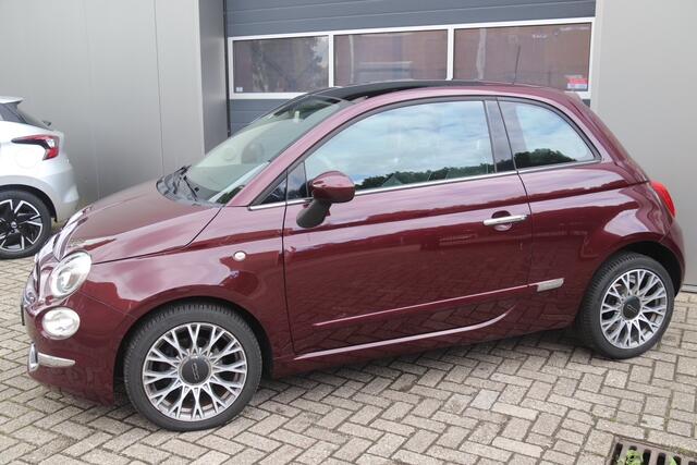 Fiat 500 0.9 TwinAir Turbo Collezione, Panoramadak, Cruise, Navi