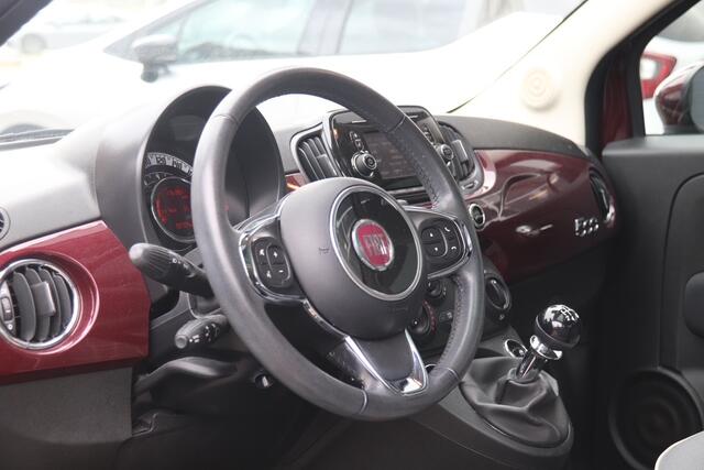 Fiat 500 0.9 TwinAir Turbo Collezione, Panoramadak, Cruise, Navi