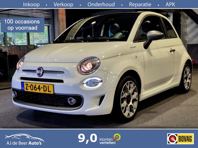 Fiat 500 Cabrio 1.0 Hybrid Dolcevita Navigatie | Android-Carplay | Leder | Cruise | Airco