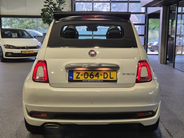 Fiat 500 Cabrio 1.0 Hybrid Dolcevita Navigatie | Android-Carplay | Leder | Cruise | Airco