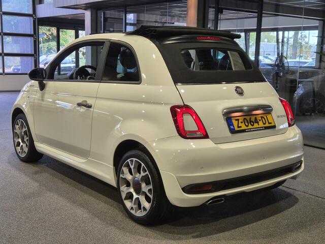 Fiat 500 Cabrio 1.0 Hybrid Dolcevita Navigatie | Android-Carplay | Leder | Cruise | Airco