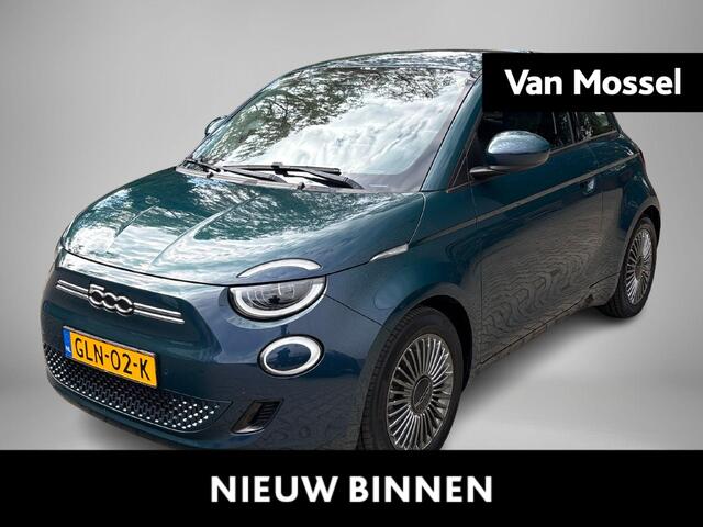 Fiat 500 Icon 42 kWh | Navigatie | Stoelverwarming | Parkeersensoren Voor + achter | Camera | Apple carplay/Andoird Auto |