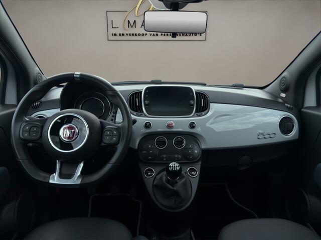 Fiat 500 1.0 Hybrid Launch Edition 2021 GRIJS | Beats | Panoramadak