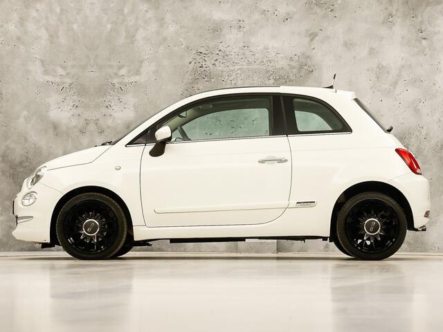 Fiat 500 0.9 TwinAir Turbo Lounge (PANORAMADAK, VIRTUAL COCKPIT, NAVIGATIE, CLIMATE, PARKEERSENSOREN, SPORTSTOELEN, CRUISE, LM VELGEN, NIEUWE APK, NIEUWSTAAT)