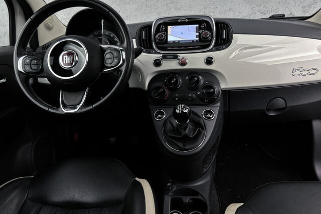 Fiat 500 0.9 TwinAir Turbo Lounge | Panoramadak | Lederen bekleding