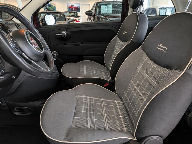 Fiat 500 1.2 Lounge Panoramadak, Airco, Cruise Control, Stuurbekrachtiging