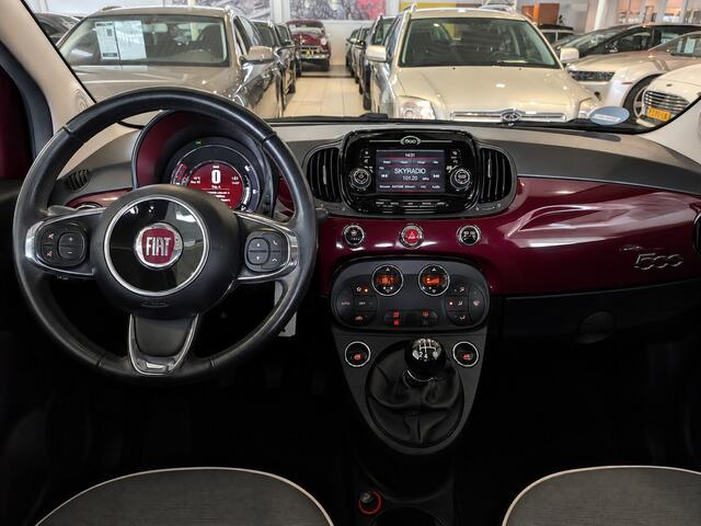 Fiat 500 1.2 Lounge Panoramadak, Airco, Cruise Control, Stuurbekrachtiging