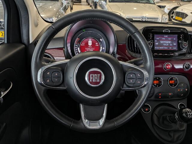 Fiat 500 1.2 Lounge Panoramadak, Airco, Cruise Control, Stuurbekrachtiging