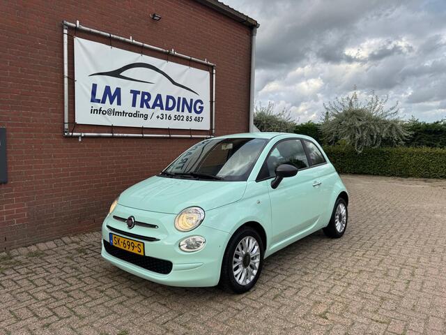 Fiat 500 0.9 TwinAir Turbo Popstar GROOT-SCHERM LMV CRUISE LED MULTISTUUR 2 SLEUTELS + BOEKJES! NAP!