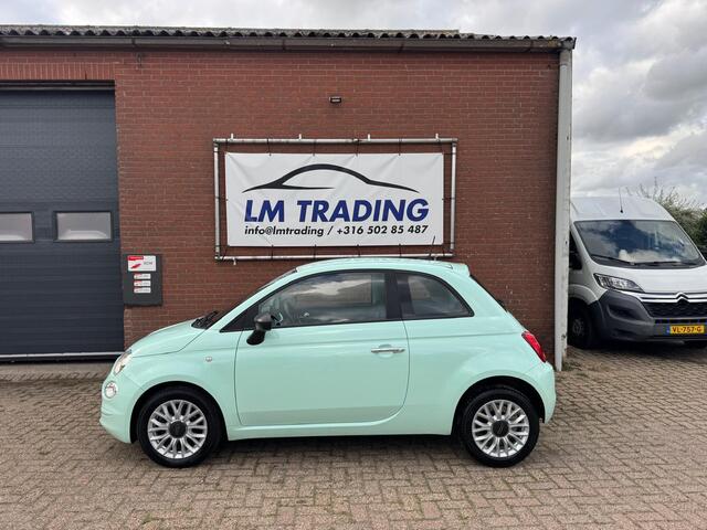 Fiat 500 0.9 TwinAir Turbo Popstar GROOT-SCHERM LMV CRUISE LED MULTISTUUR 2 SLEUTELS + BOEKJES! NAP!