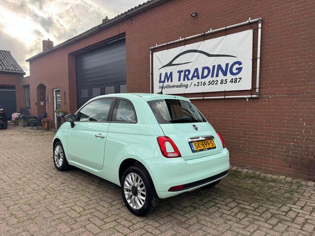 Fiat 500 0.9 TwinAir Turbo Popstar GROOT-SCHERM LMV CRUISE LED MULTISTUUR 2 SLEUTELS + BOEKJES! NAP!