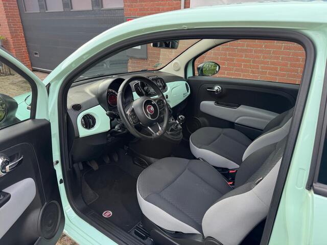 Fiat 500 0.9 TwinAir Turbo Popstar GROOT-SCHERM LMV CRUISE LED MULTISTUUR 2 SLEUTELS + BOEKJES! NAP!