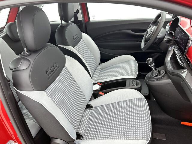 Fiat 500 1.0 Hybrid Torino Launch Edition | Climate Control | LMV 16" | Apple carplay/Android Auto | Parkeersensoren | AKTIEKORTING! | 2 + 6 Jaar Speciale Garantie! |