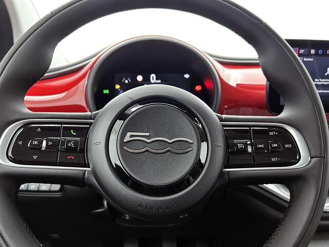 Fiat 500 1.0 Hybrid Torino Launch Edition | Climate Control | LMV 16" | Apple carplay/Android Auto | Parkeersensoren | AKTIEKORTING! | 2 + 6 Jaar Speciale Garantie! |