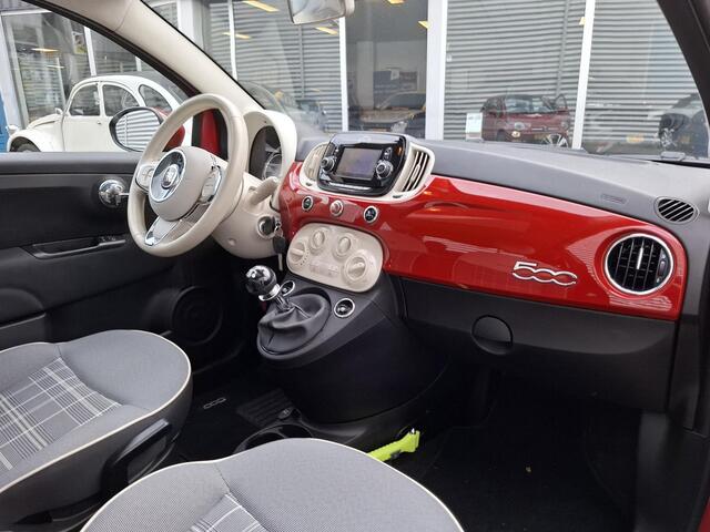Fiat 500 TwinAir Turbo Collezione Glazen schuifdak/Nav/LMV