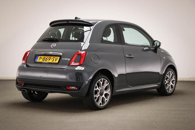 Fiat 500 1.0 Hybrid Sport | PANORAMADAK | UCONNECT | DAB | NAVIGATIE | GRIGIO CARRARA
