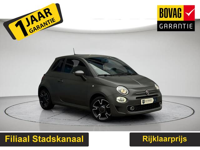 Fiat 500 0.9 TwinAir Turbo Sport Matte Gratis Aflever pakket, Carplay, exclusieve uitvoering