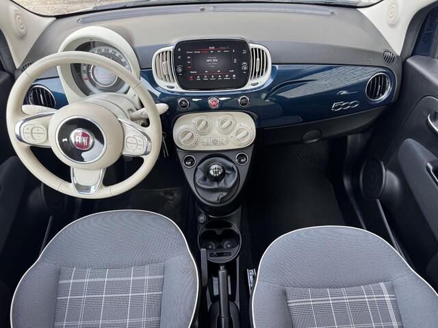 Fiat 500 1.0 Hybrid Lounge | All-Season Banden | Apple CarPlay / Android Auto | Cruise Control | Airco | DAB+ |