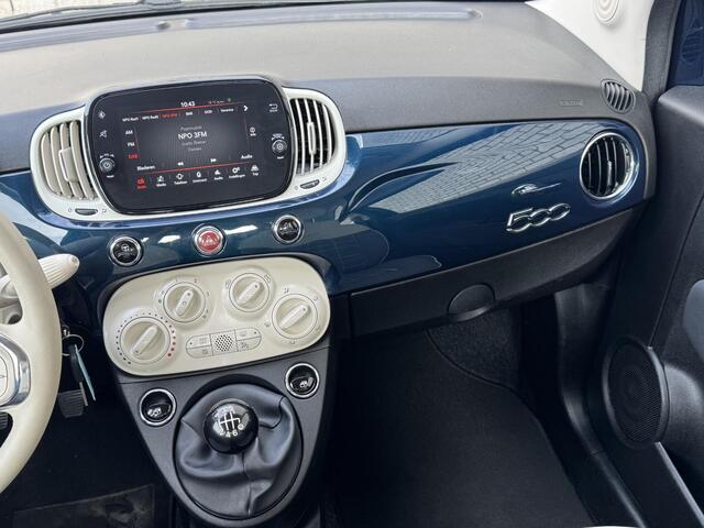 Fiat 500 1.0 Hybrid Lounge | All-Season Banden | Apple CarPlay / Android Auto | Cruise Control | Airco | DAB+ |