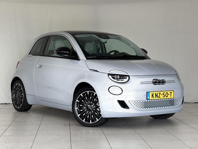Fiat 500 La Prima 42 kWh | Panoramadak | Apple-Android | 8 Jaar Fabrieks-Garantie