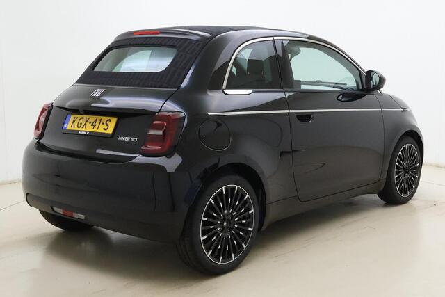 Fiat 500 1.0 Hybrid La Prima | DEMO| Cabrio | Cruise control | Climate control | Lichtmetalen velgen | 8 Jaar speciale garantie