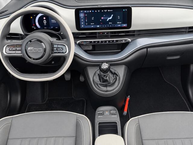 Fiat 500 1.0 Hybrid La Prima Prachtige Cabrio !! FULL OPTIONS !!!