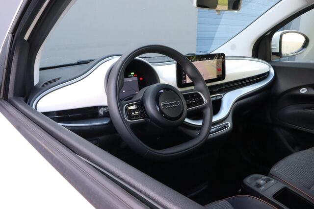 Fiat 500 Icon 42 kWh | SOH 92,2% | Virtual Cockpit | Navigatie | Apple Carplay/Android Auto | Cruise | Clima