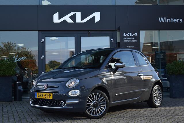 Fiat 500 1.2 Lounge | Panorama | Navigatie | Airco | DAB+ | Apple Carplay & Android Auto |