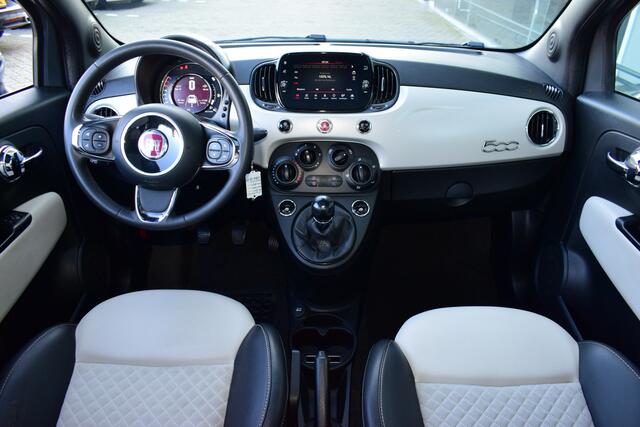 Fiat 500 1.2 Lounge | Panorama | Navigatie | Airco | DAB+ | Apple Carplay & Android Auto |