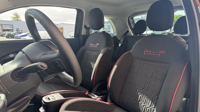 Fiat 500 Red 42 kWh | AppleCarplay | Cruise | Navi